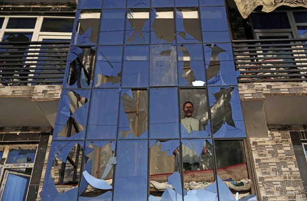A bomb explosion in Kabul, Afghanistan, on Wednesday wounded nine people, despite a truce in place.