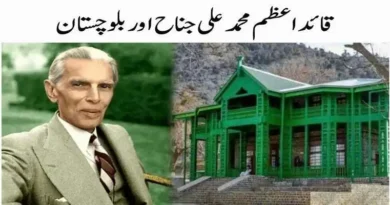 قائداعظم محمد علی جناح اور بلوچستان