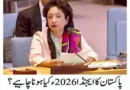 پاکستان کا ایجنڈا 2026ء کیا ہونا چاہیے؟